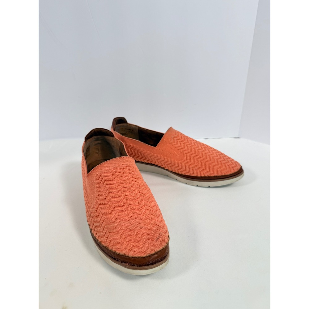 Cobb Hill Women Coral Camryn Chevron Knit Slip On Loafers CI7750 Size 8